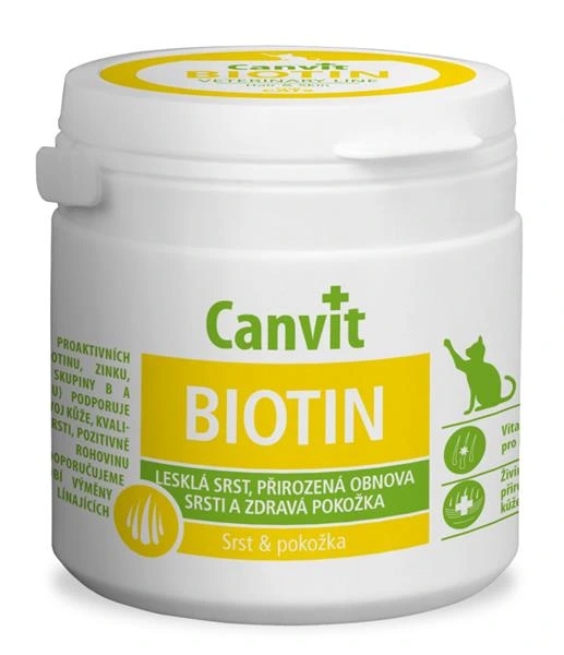 Canvit Biotin pro kočky new 100 g 