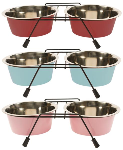 Miska nerez dvojitá DUVO+ (2 x 0,47 l)