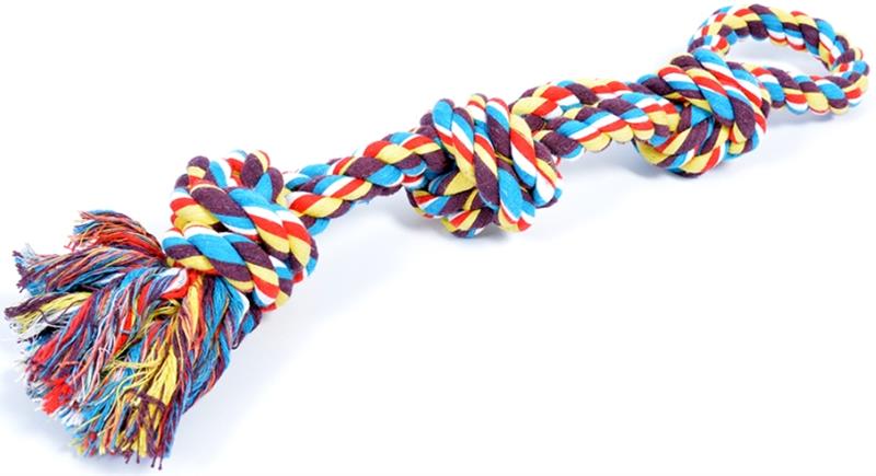 Hračka bavl. Uzel mix barev DUVO+  1ks/60cm