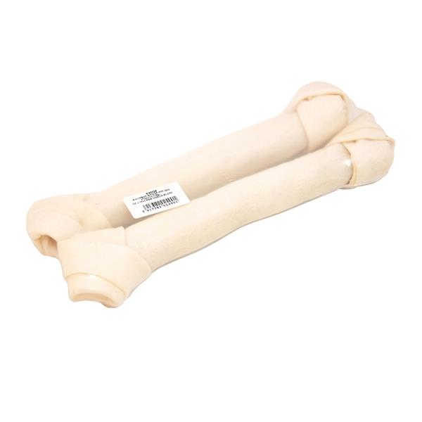 Duvo+ bůvolí uzel bílý, 27 cm (2 ks)