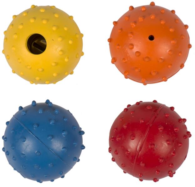 Hračka gumový míček s ostny 5 cm Duvo+ (1 ks)