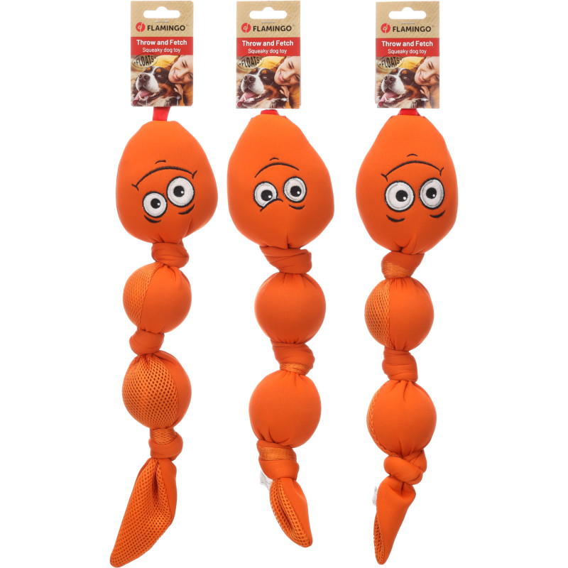 Hračka textil do vody Snala had 47cm oranžová Flamingo 1ks/47