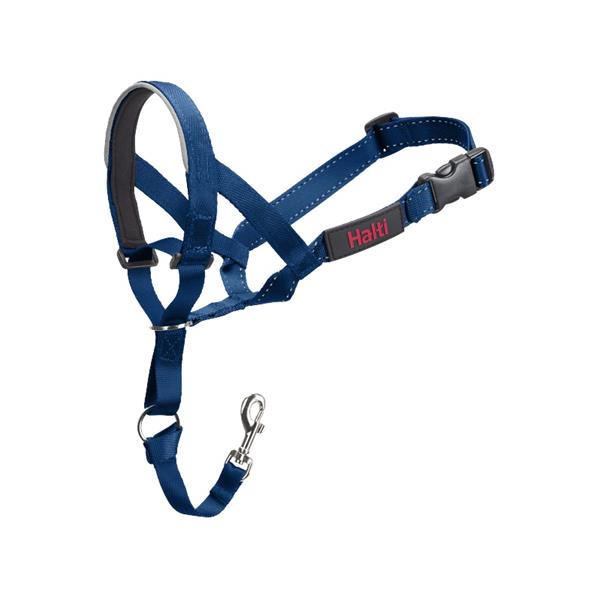 Ohlávka nylon Halti modrá vel. 3 - dalmatin, retrívr