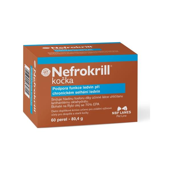 Nefrokrill pro kočky  60 tbl.