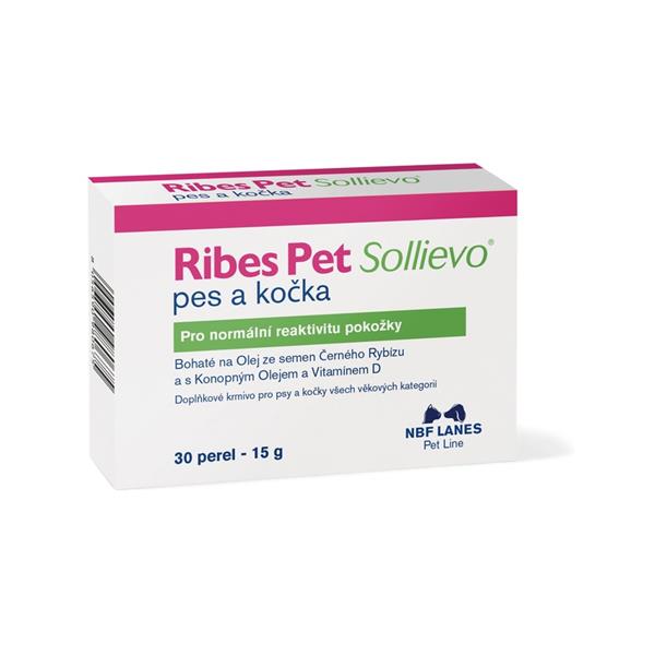 NBF Lanes Ribes Pet Sollievo pes a kočka 30 kapslí (svědění a podrážděná kůže)