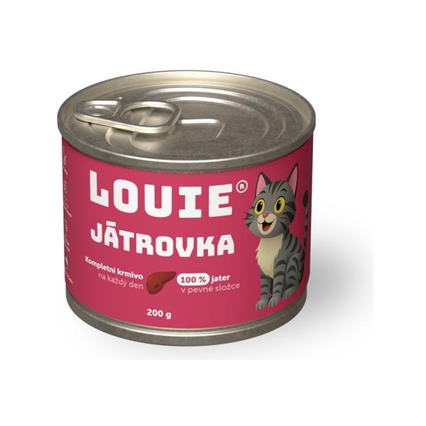Louie konzerva pro kočky játrovka 200 g