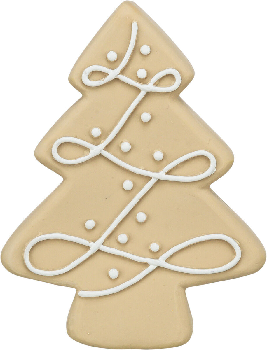 TRIXIE Vánoční stromeček, bez zvuku, 13 cm, latex, béžová
