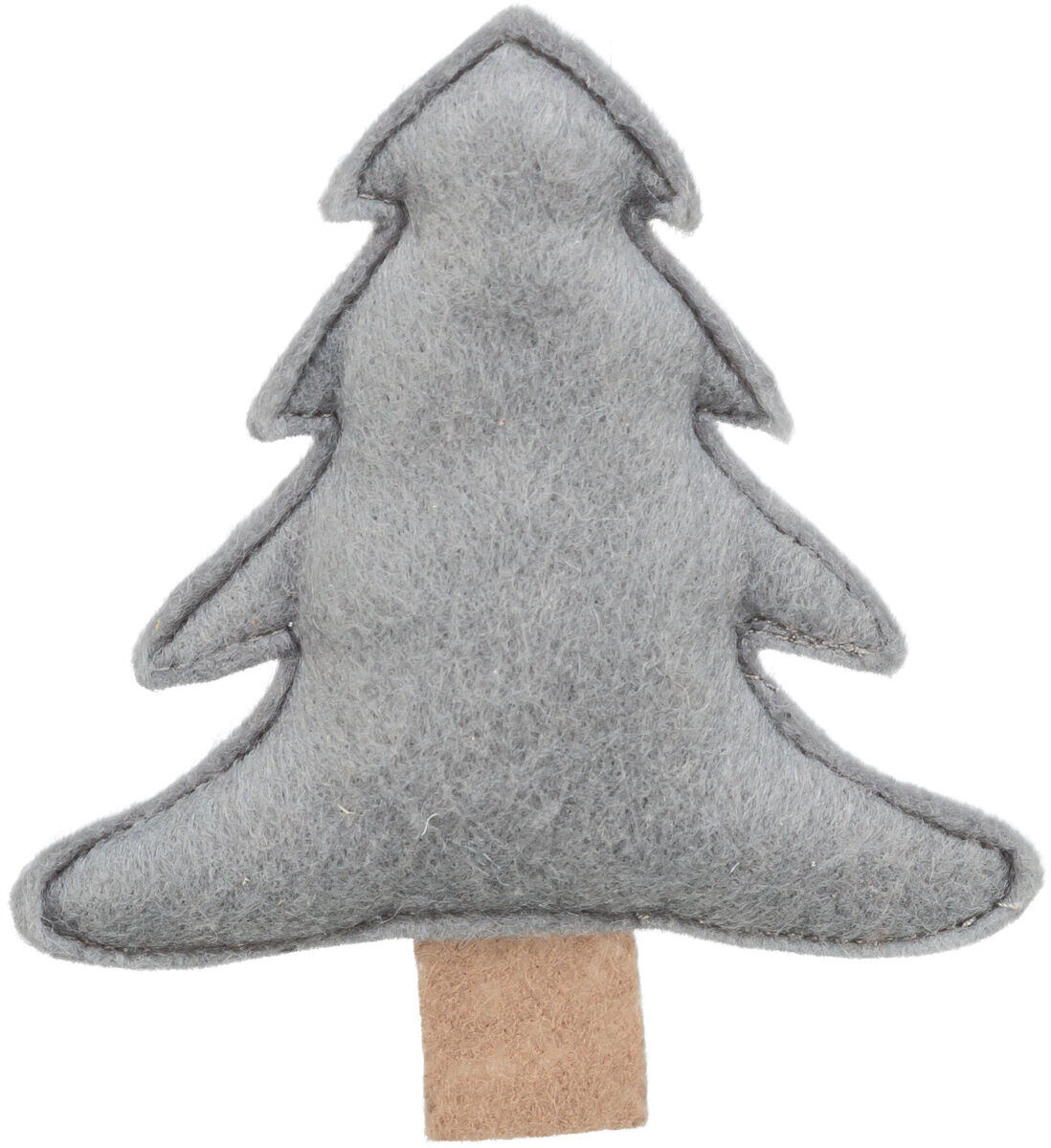 TRIXIE Vánoční stromek s catnipem, 10.5 cm, filc, šedá