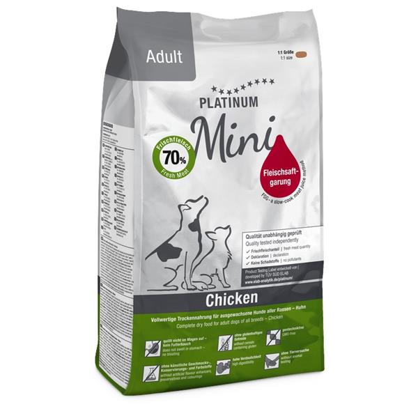 Platinum Adult Chicken Mini 900 g