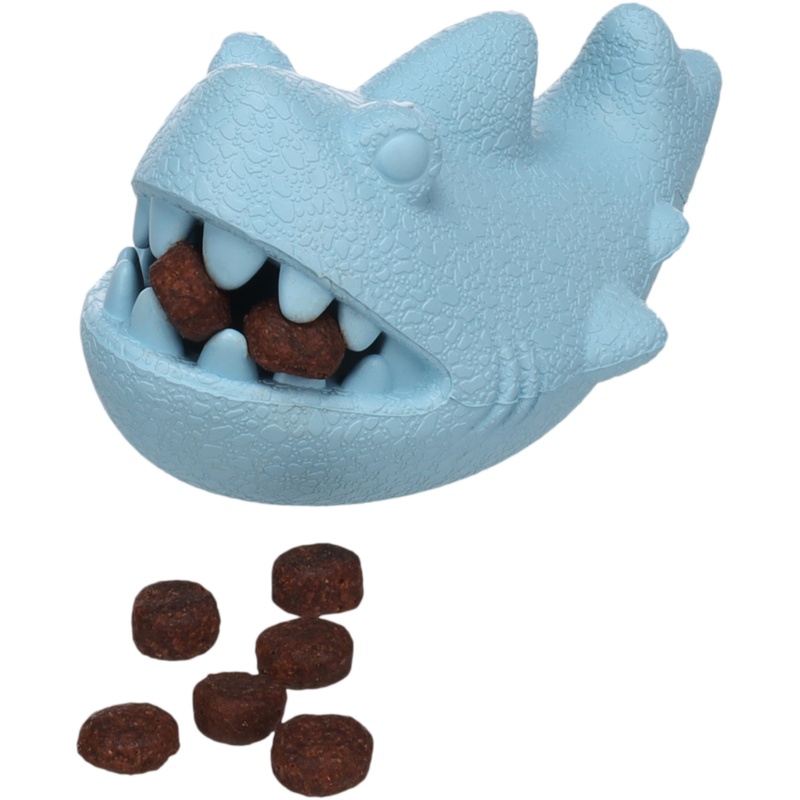 Hračka guma Snakky žralok modrý Flamingo