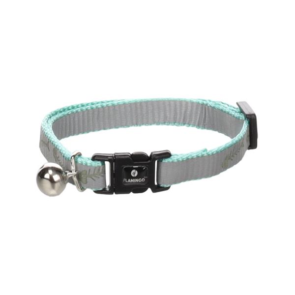 Obojek cat Minx 20-34 cm mátový Flamingo