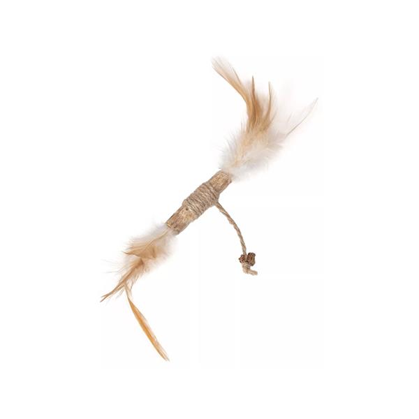 Hračka cat Quapas! textil peří váleček A.K.