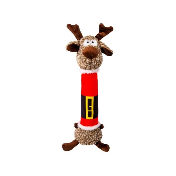 Hračka plyš vánoční KONG Shakers Luvs Reindeer M