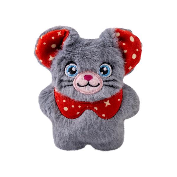 Hračka cat vánoční KONG Snuzzles Mouse Assorted