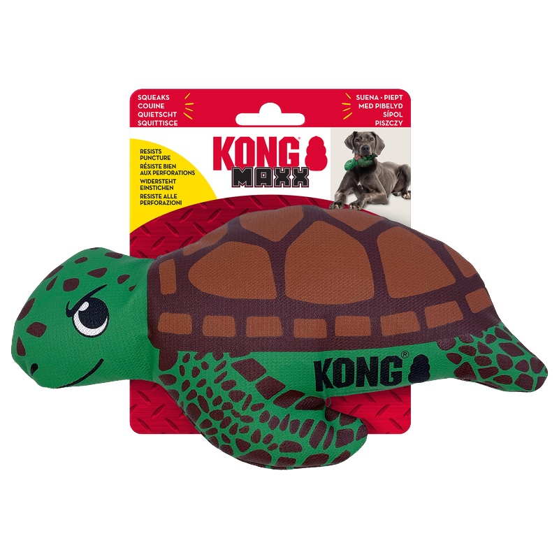 Hračka plyšová KONG Maxx Turtle M