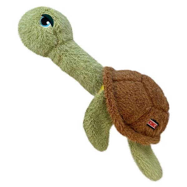 Hračka plyšová KONG Scruffs Turtle M/L