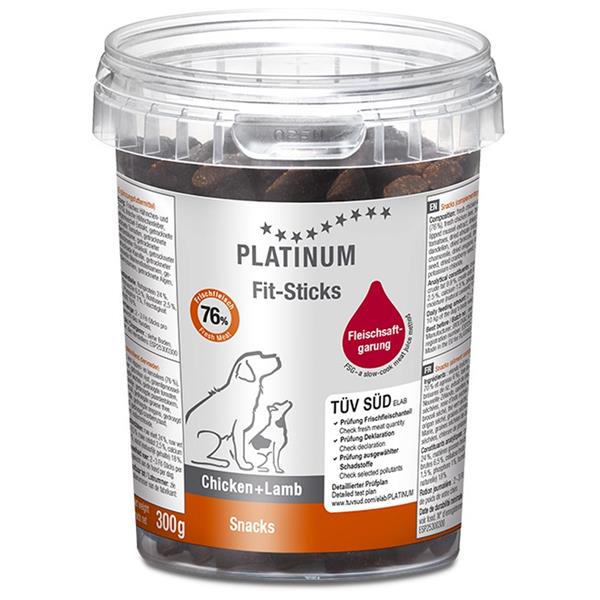 Platinum pochoutka Fit stick Lamb 300 g