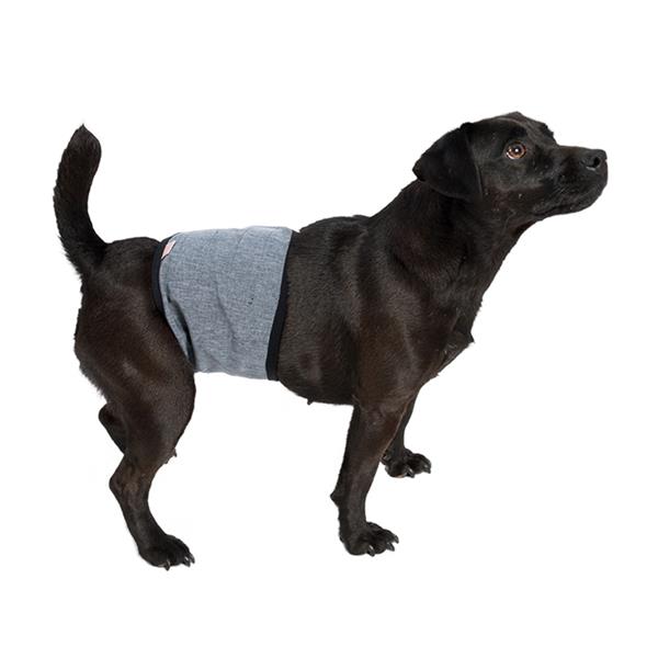 Samohýl Exclusive Inkontinenční pás softshell "Rex" žíhaný šedý S