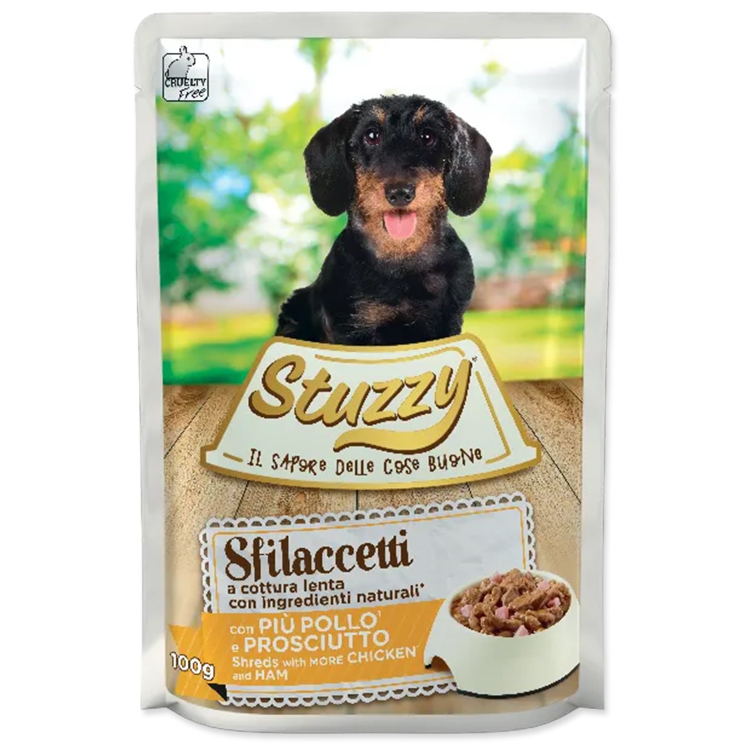 Kapsička STUZZY Dog Speciality kuře + šunka 100 g