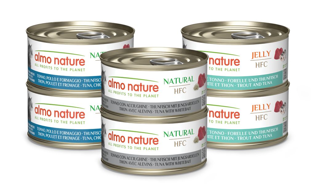 Almo Nature HFC Cat Multipack s rybou 6x70g