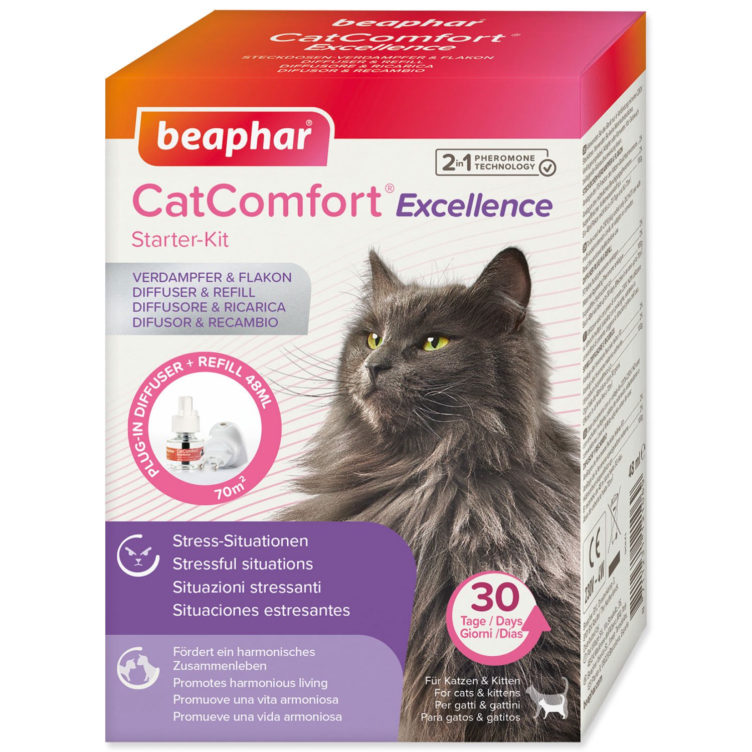 Difuzér CatComfort sada Kočka 48ml