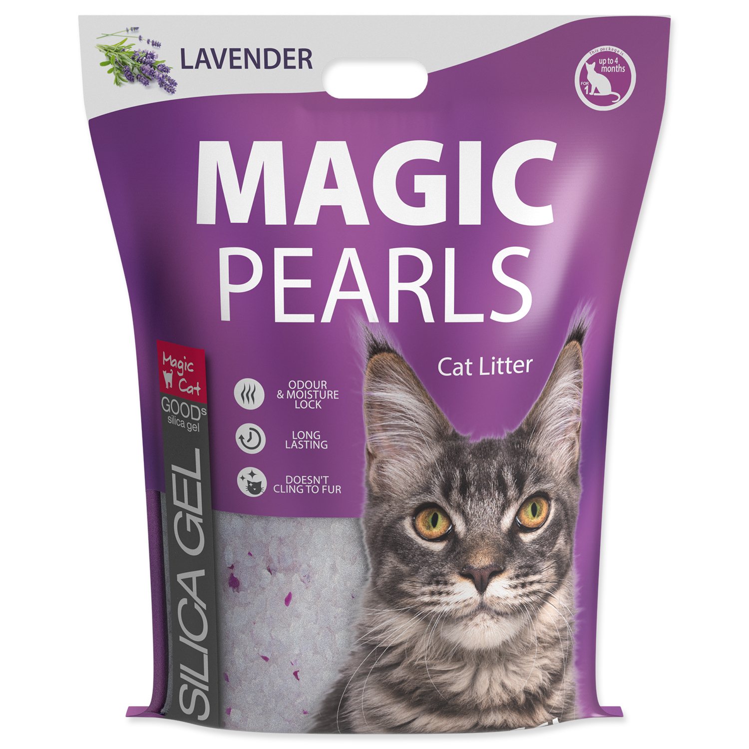 Kočkolit MAGIC PEARLS Lavender  16 l
