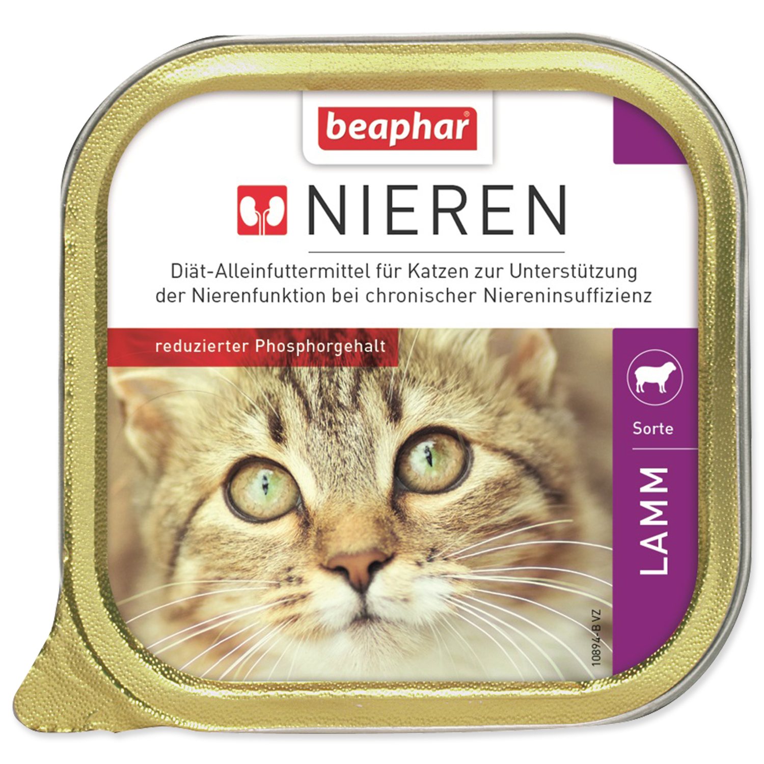 Beaphar Vet paštika Cat Renal jehně 100g