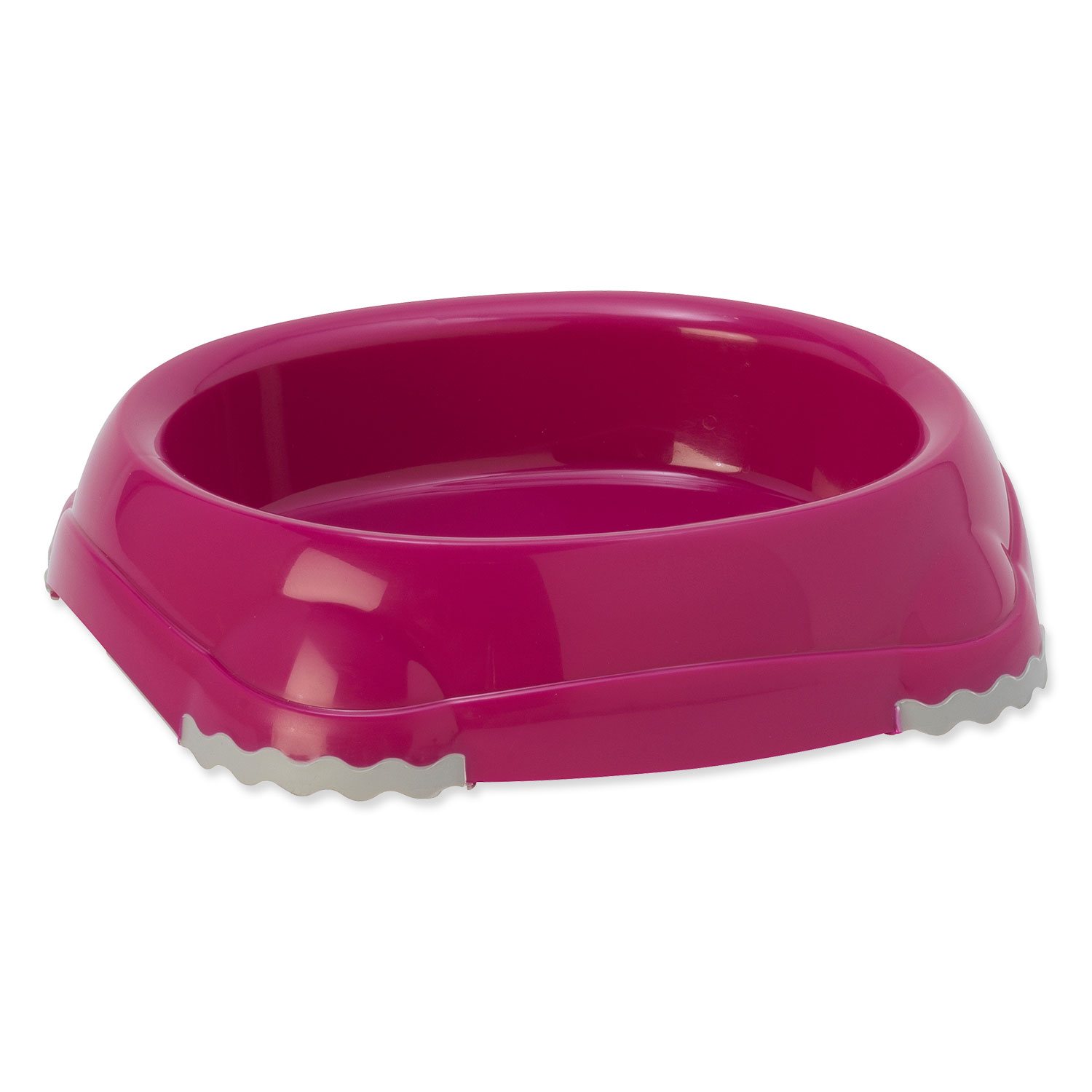 Miska MAGIC CAT plastová s protiskluzem růžová 15 cm 210 ml