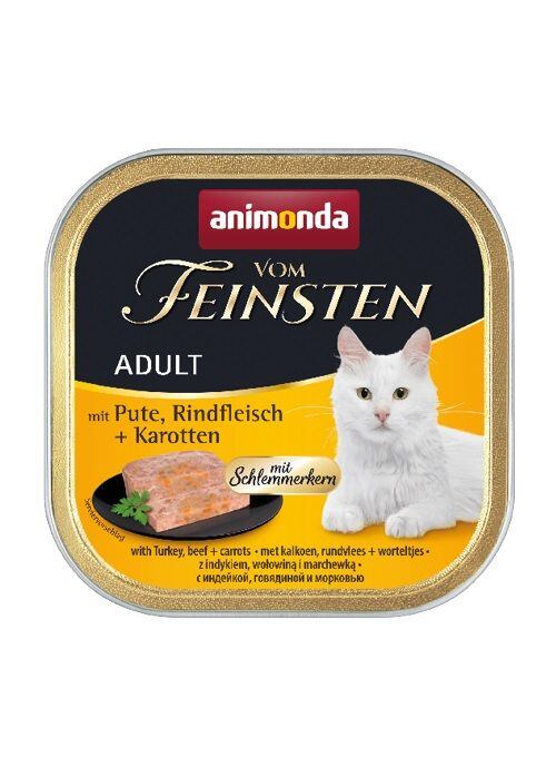 Paštika ANIMONDA Vom Feinstein krůtí + hovězí + mrkev 100 g