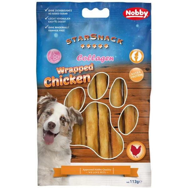 Nobby - StarSnack Barbecue Wrapped Chicken Collagen 113 g