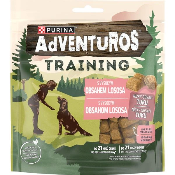 Adventuros snack dog - Training Salmon  115g