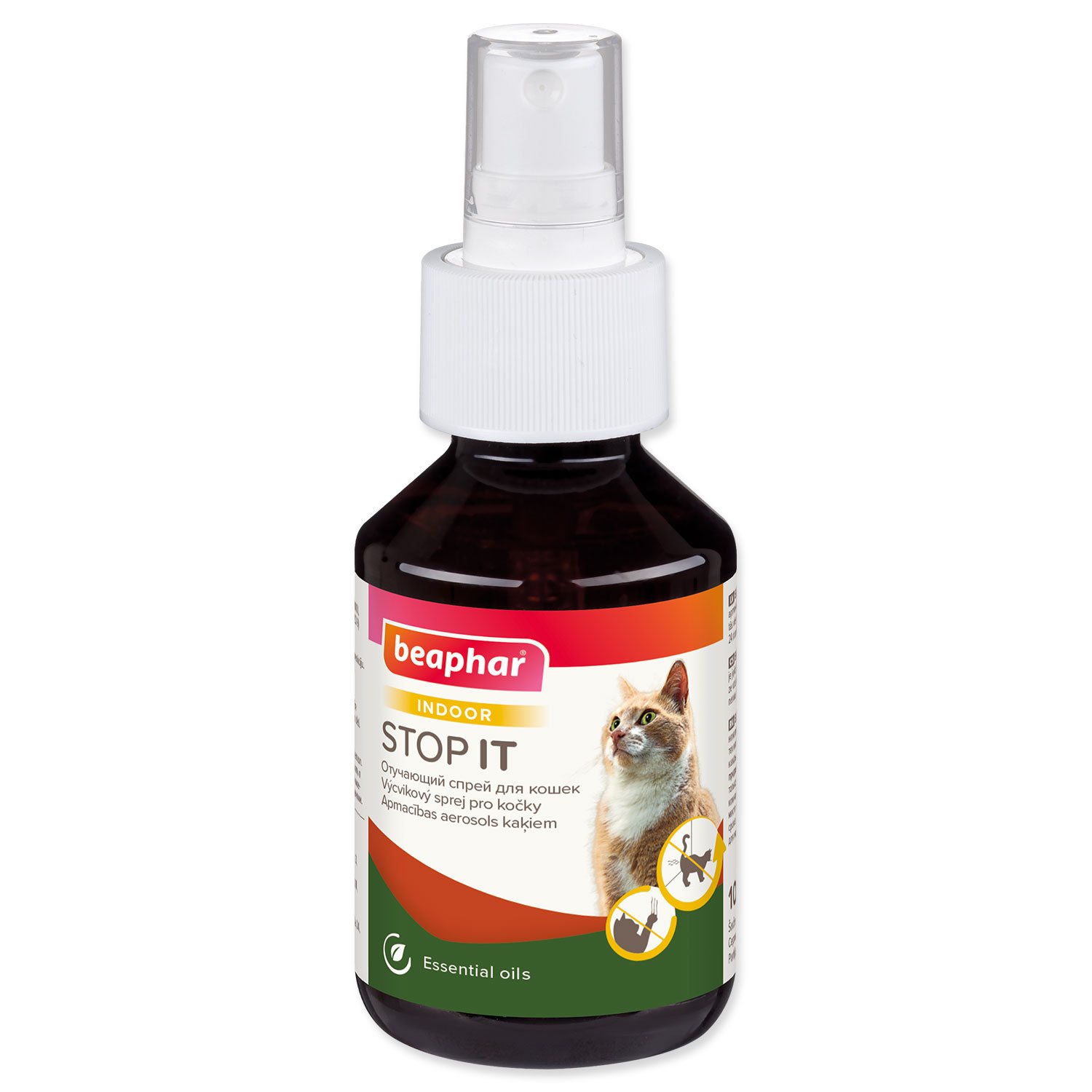 Odpuzovač BEAPHAR Stop It interiér 100 ml