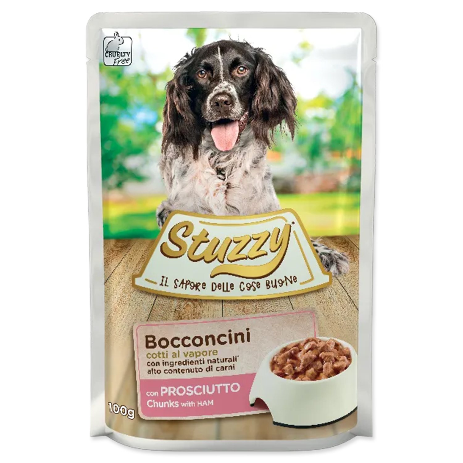 Kapsička STUZZY Dog šunka 100 g