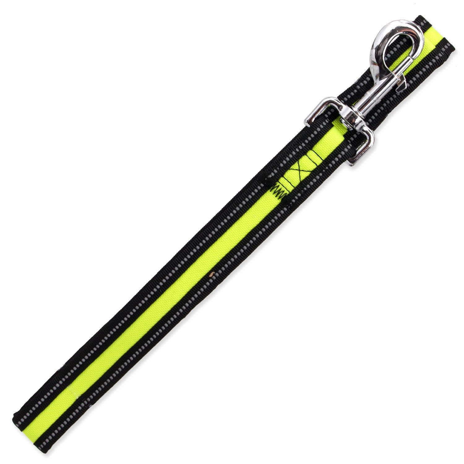 Vodítko DOG FANTASY Neoprene limetka M/L 1 ks