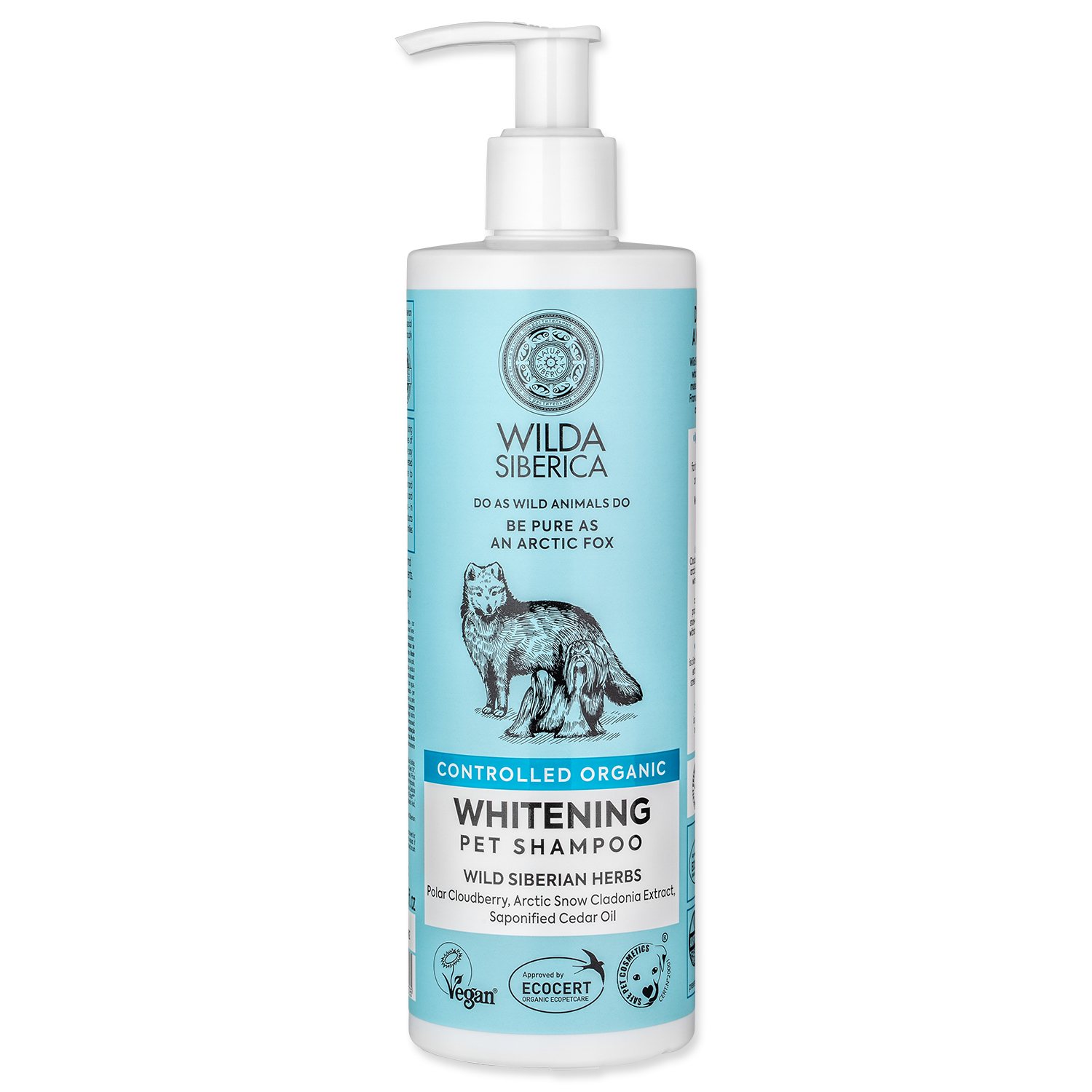 Šampon WILDA SIBERICA Whitening 400 ml