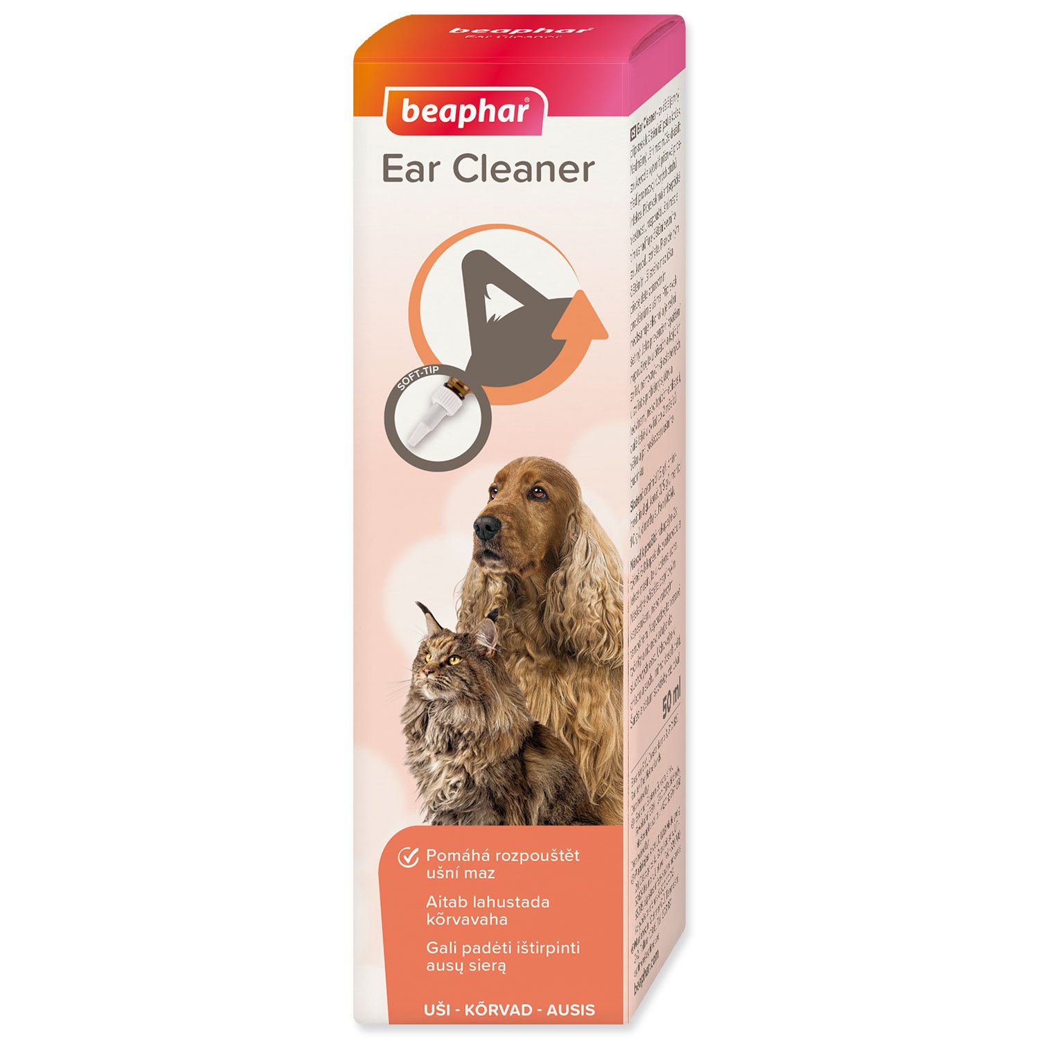 Kapky Beaphar ušní Ear Cleaner 50 ml