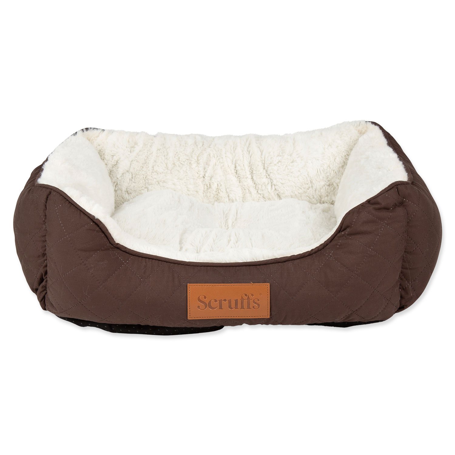 Pelech Scruffs Wilton Box Bed hnědý S (50x40 cm)