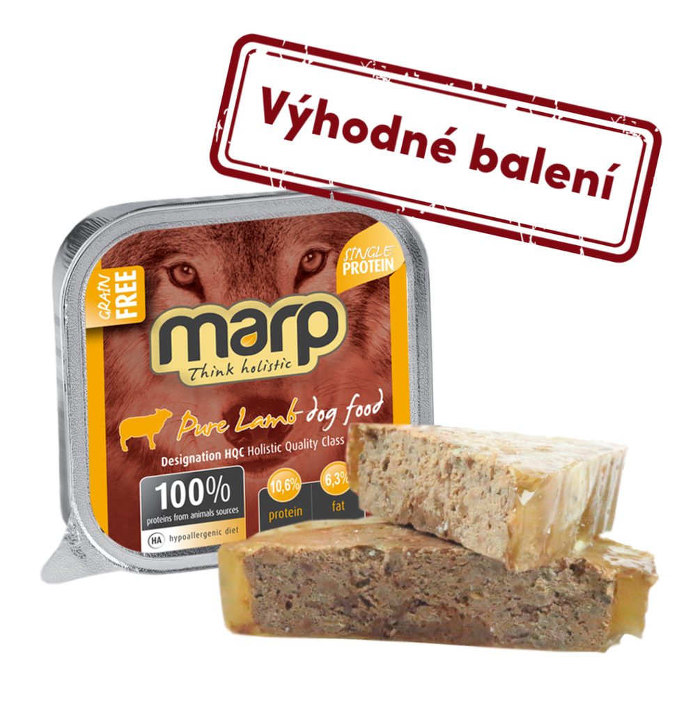 Marp Lamb vanička pro psy s jehněčím 16x100g