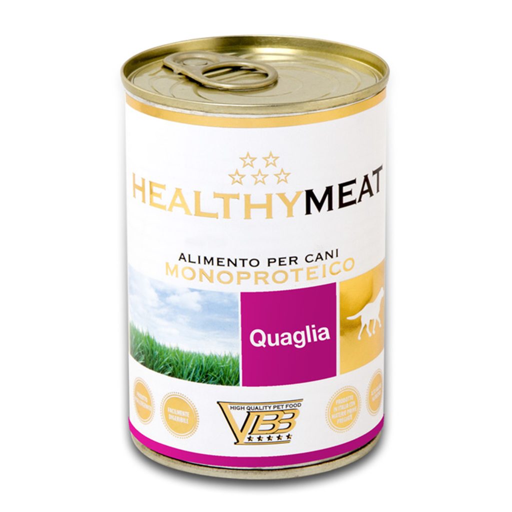 Healthy HEALTHYMEAT monoprotein křepelka 400g