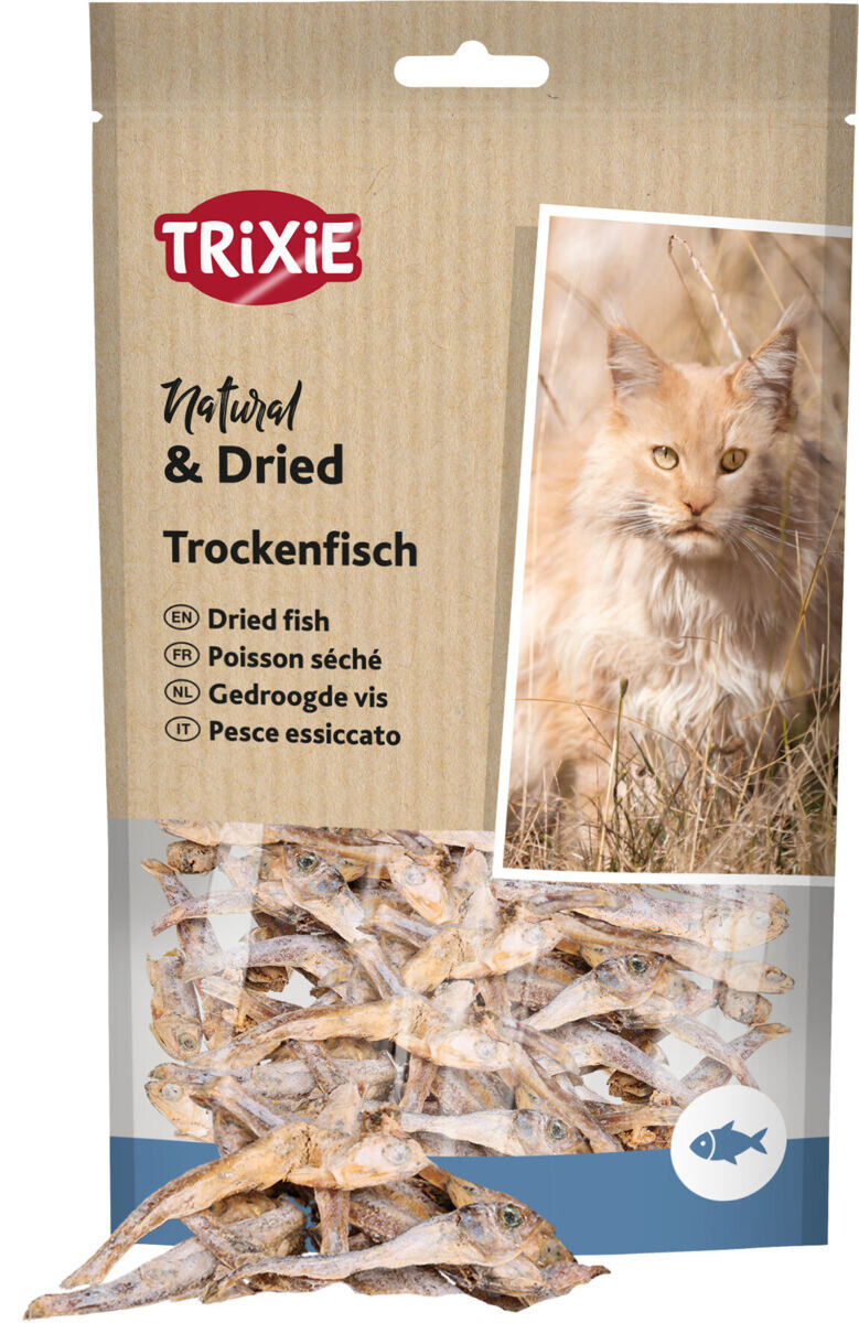 Sušené rybičky, pamlsek pro kočky TRIXIE 50 g