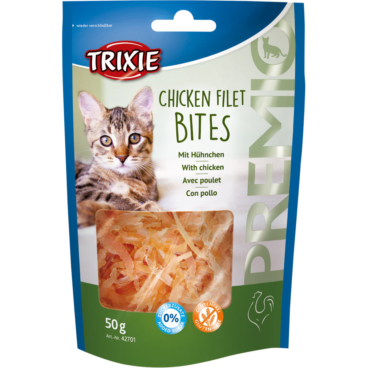 Trixie Pochoutka Premio Light Chicken Fillets - 50g