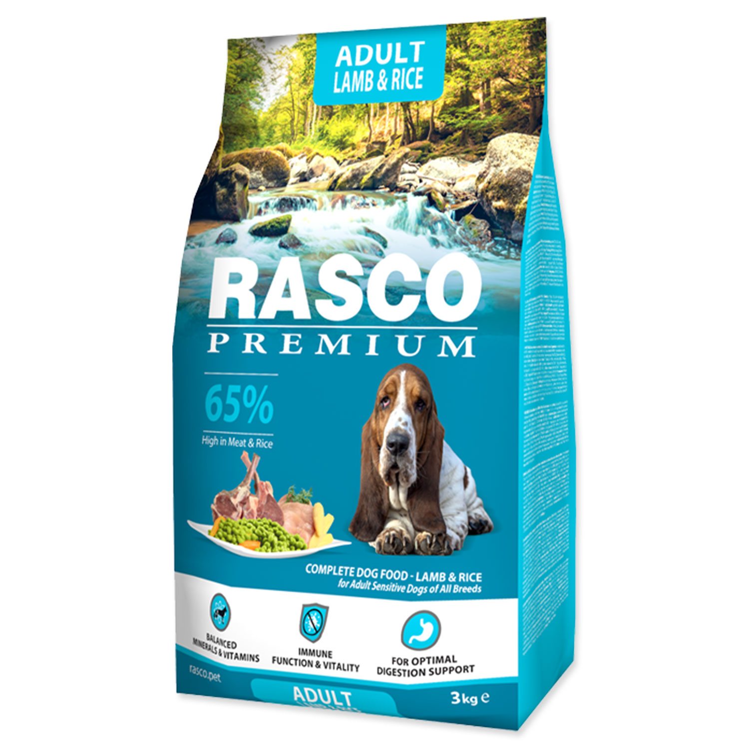 RASCO Premium Adult Lamb & Rice  3 kg