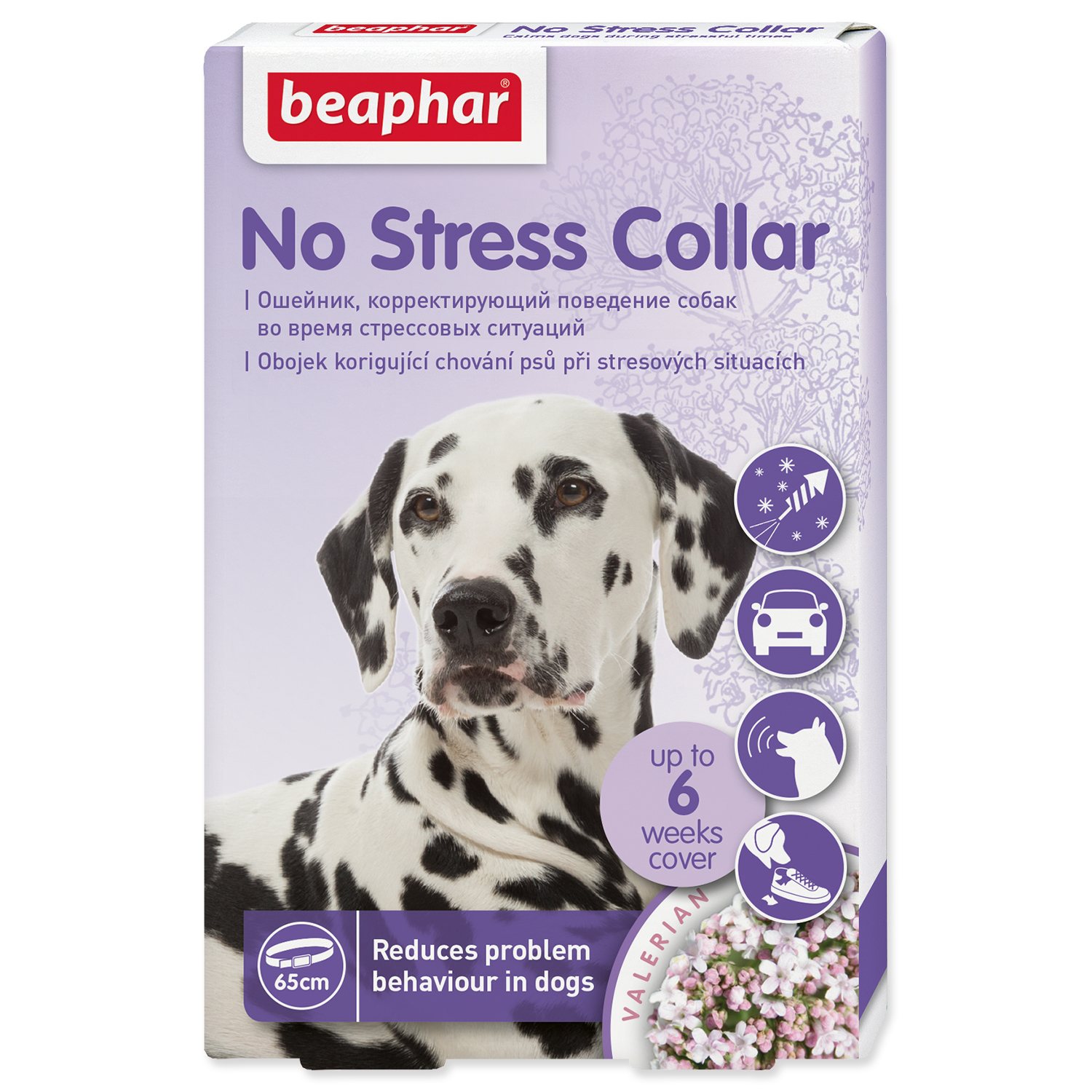 Obojek Beaphar No Stress pes 65 cm