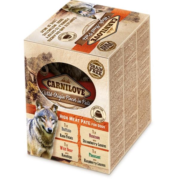 Carnilove Dog Pouch Paté Multipack 4 x 300g