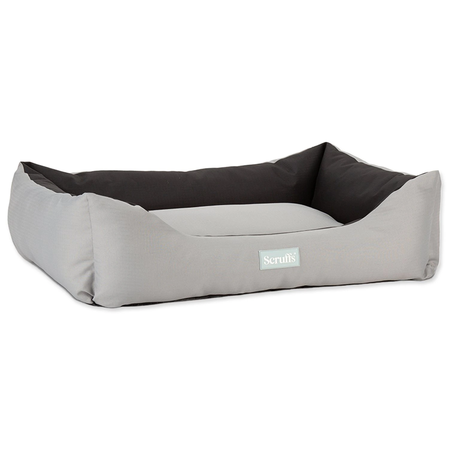 Pelíšek SCRUFFS Expedition Box Bed Storm Grey XL 90 x 70 cm