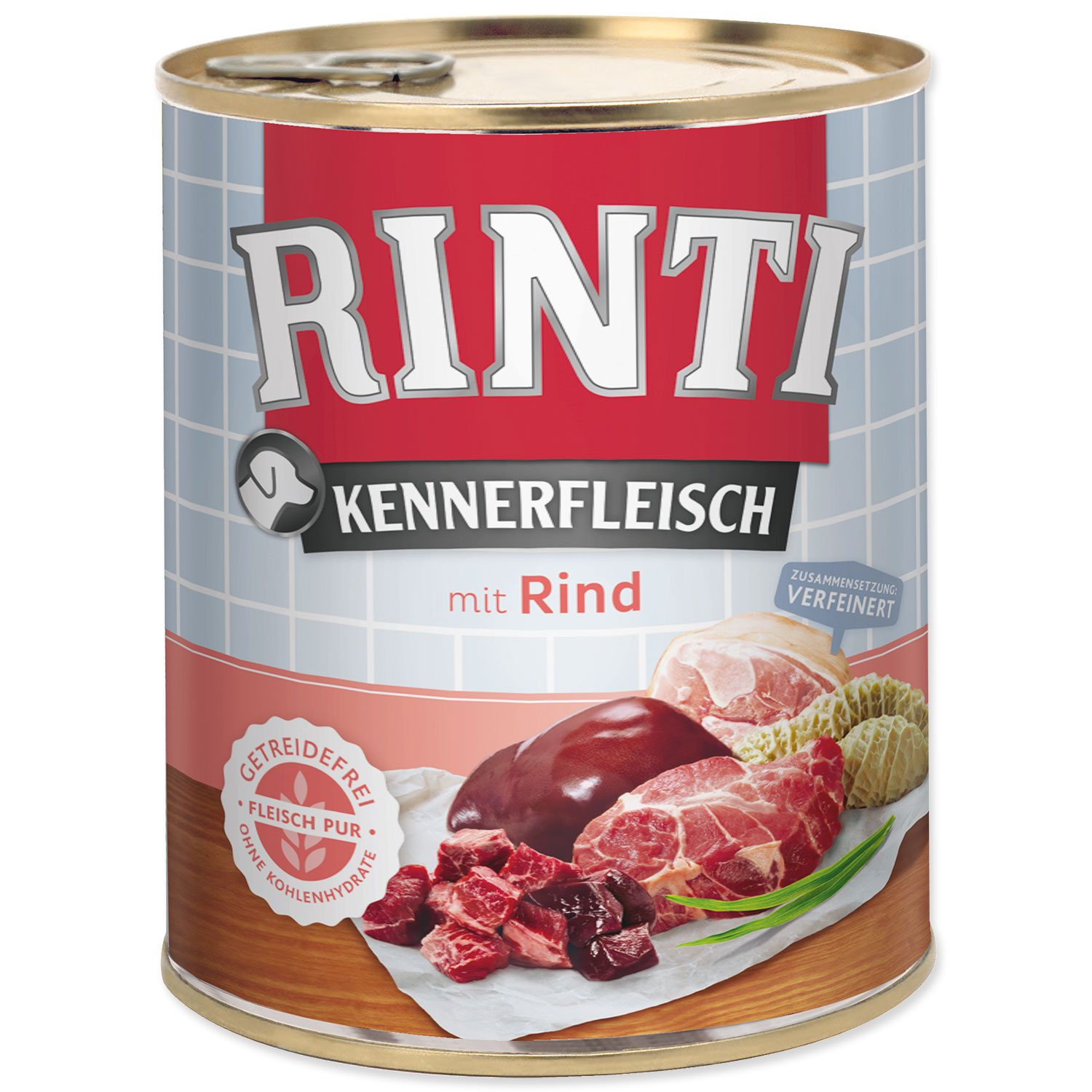 Konzerva Rinti Kennerfleisch Adult hovězí 800 g