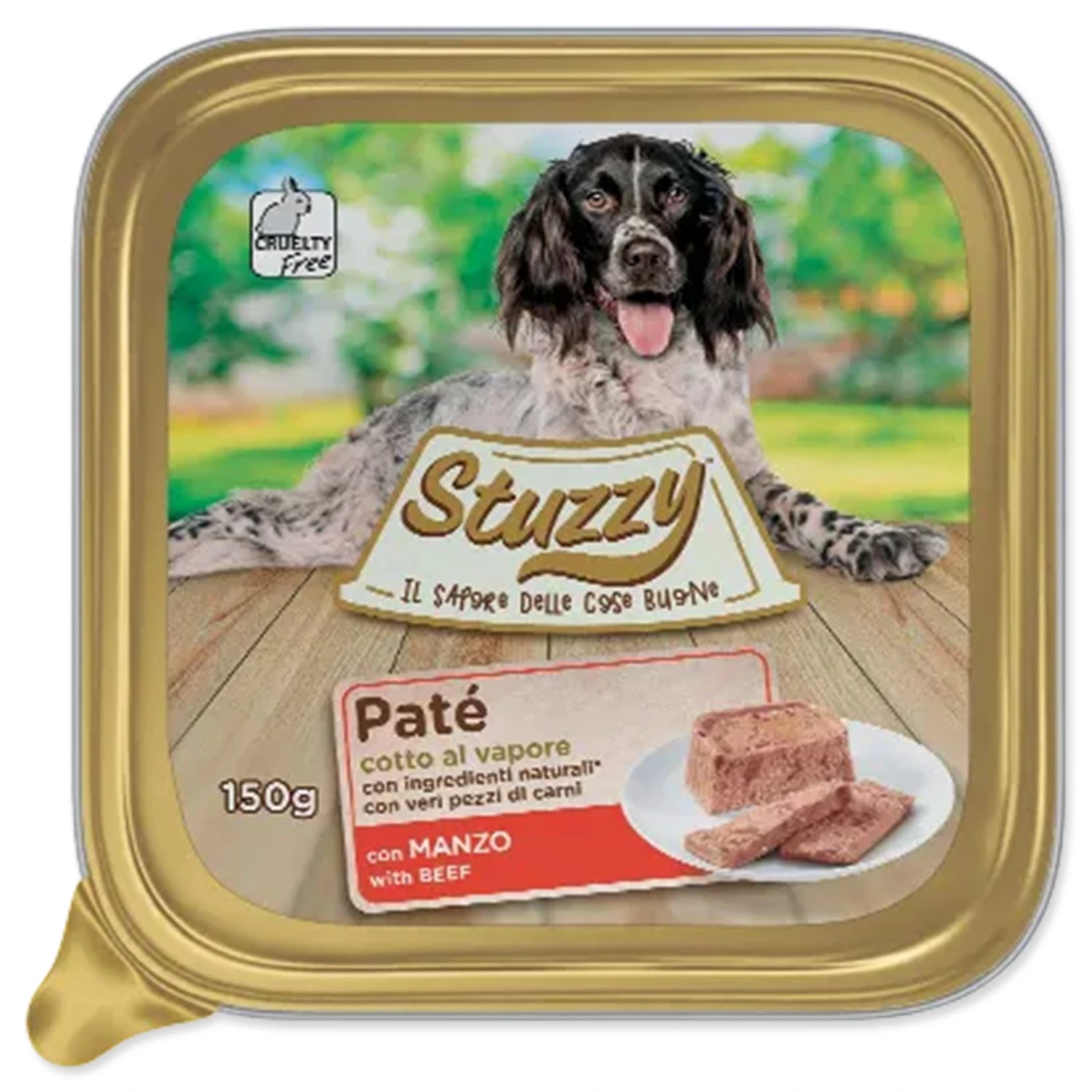 Vanička MISTER STUZZY Dog hovězí 150 g