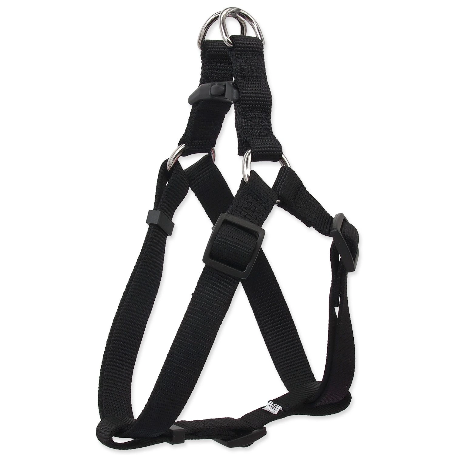 Postroj DOG FANTASY Classic černý XL 1 ks