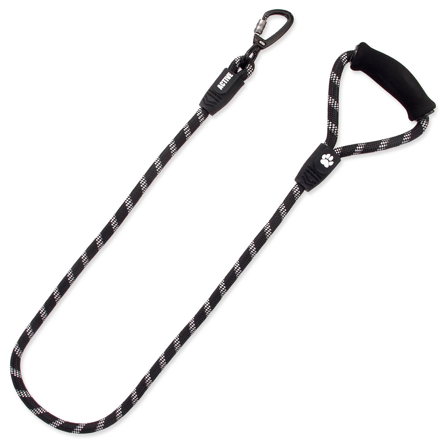 Vodítko ACTIVE DOG Sport černé L 120 cm 1 ks