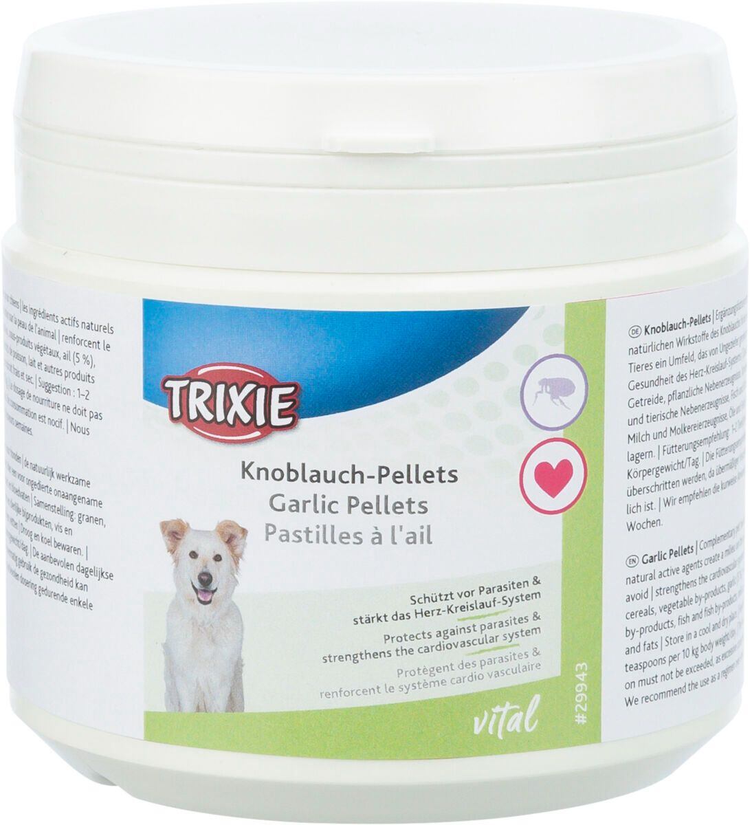 TRIXIE Garlic pellets - česnekové peletky pro psy, 360 g